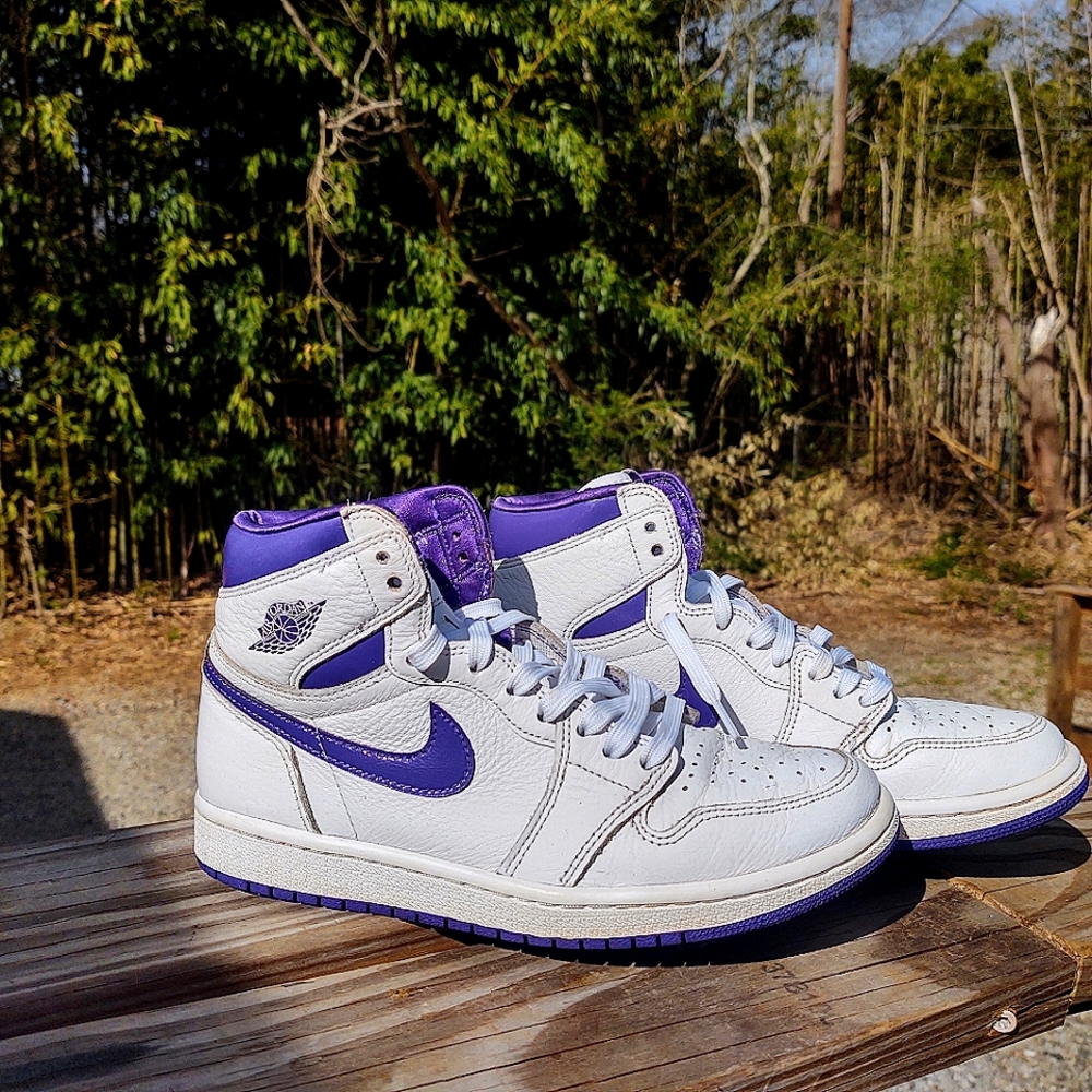 Air Jordan 1 Court Purple High Size 7